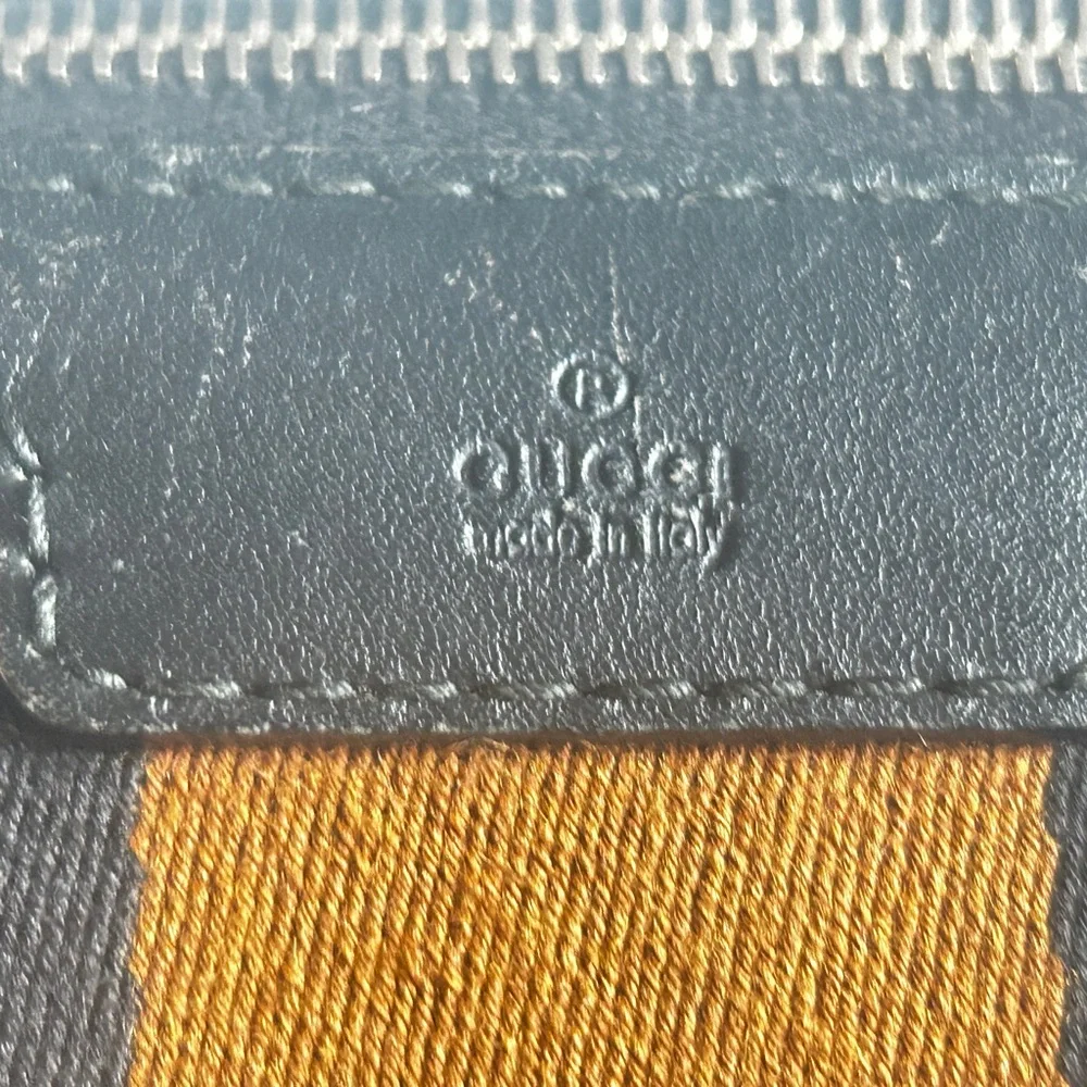 Gucci Diamante Boston Crossbody Canvas Leather Bag - Picture 2 of 14